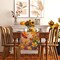 13x72 Inch Maple Leaves Fall Table Runner, Autumn Harvest Thanksgiving Decor for Kitchen & Dining Room, Farmhouse Polyester Tablecloth for Harvest Festival & Seasonal Home Supplies